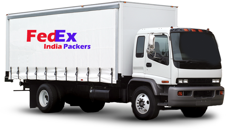 FedEx Cargo Truck PNG Clipart Background
