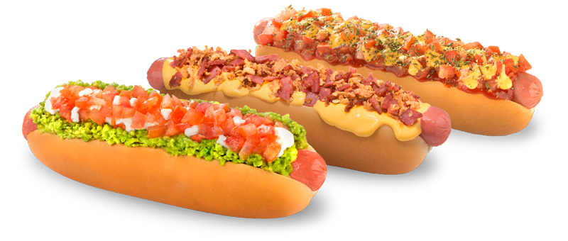 Fried Hot Dog Background PNG Image