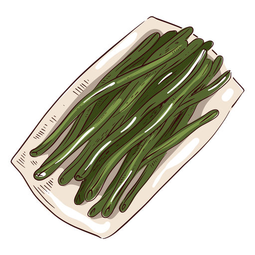 Green Beans PNG Clipart Background