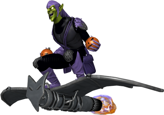 Green Goblin Character PNG Clipart Background