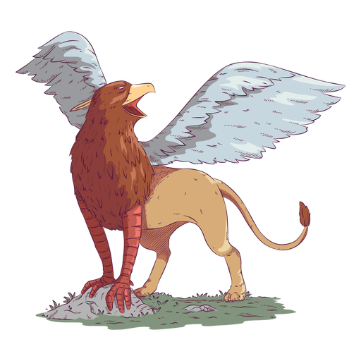 Griffin Background PNG Image