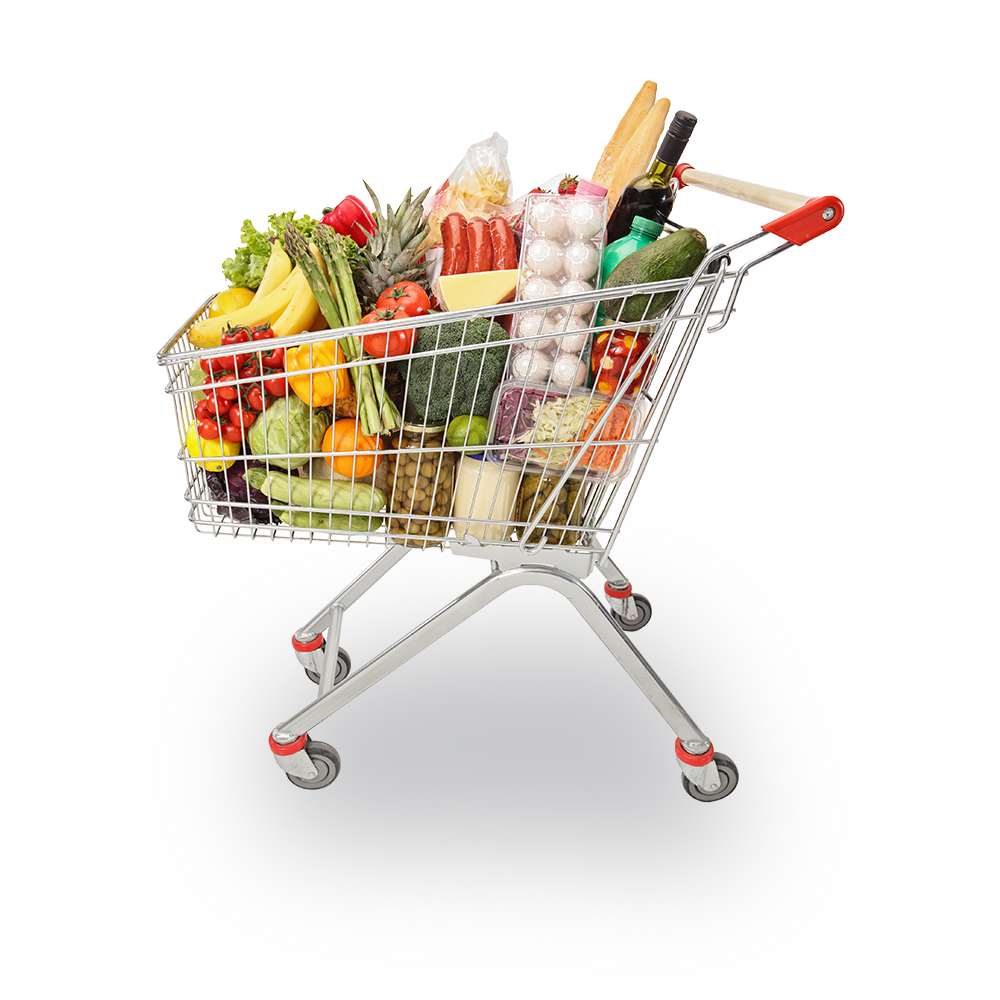 Grocery Items Transparent File
