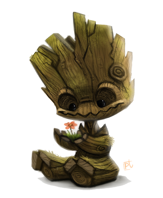 Groot Avengers PNG Clipart Background
