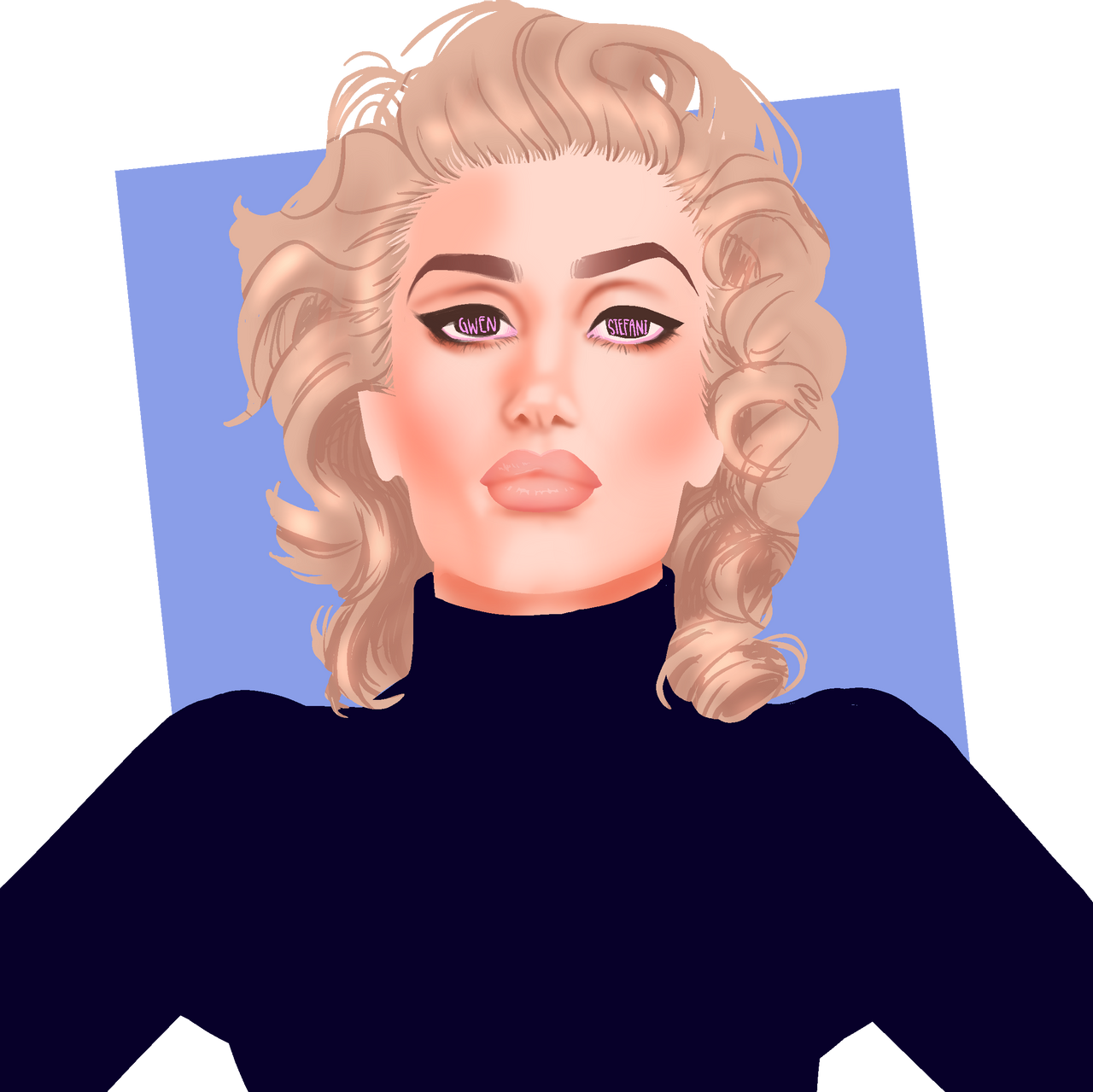 Gwen Stefani Background PNG Image