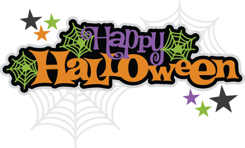 Halloween Text Background PNG Image
