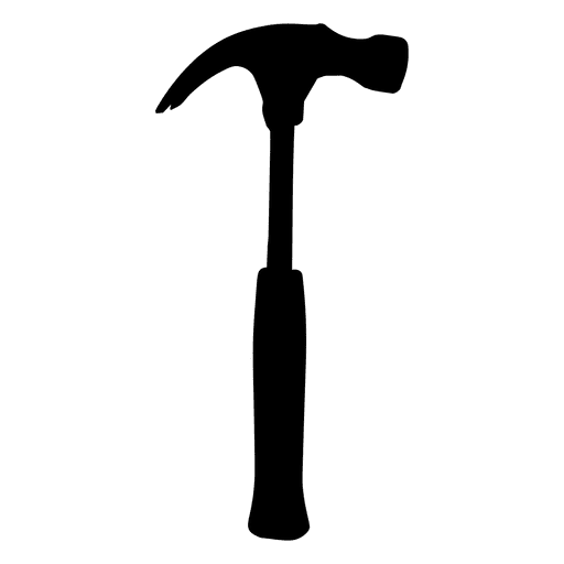 Hammer Silhouette PNG HD Quality