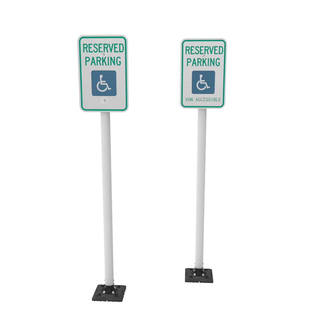 Handicapped Reserved Parking Sign Transparent Images