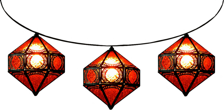Hanging Chinese Lantern PNG Background