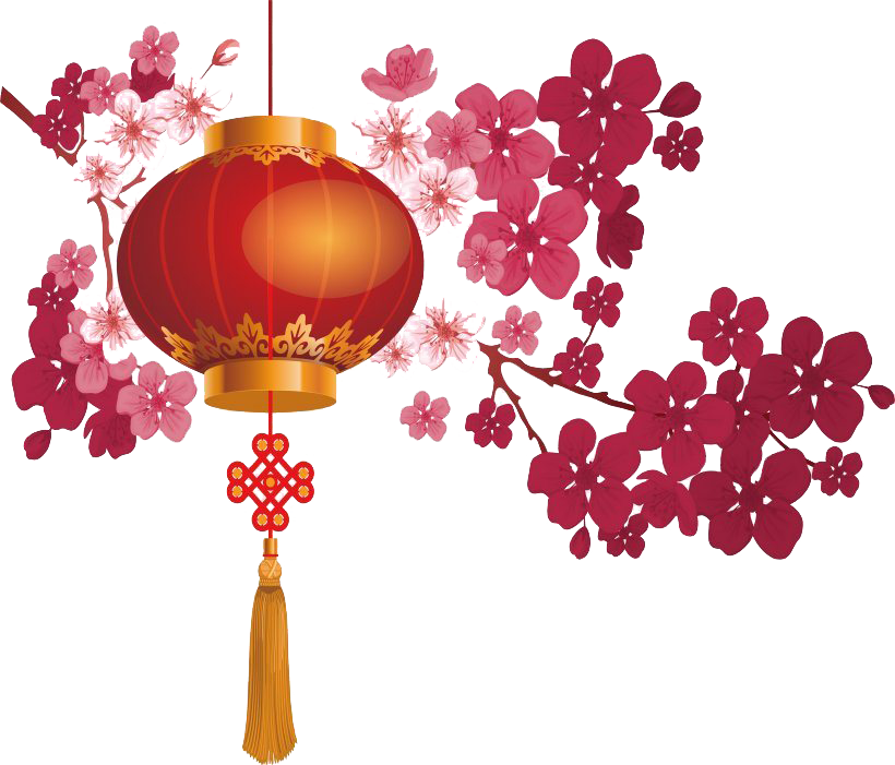 Hanging Chinese Lantern PNG Free File Download