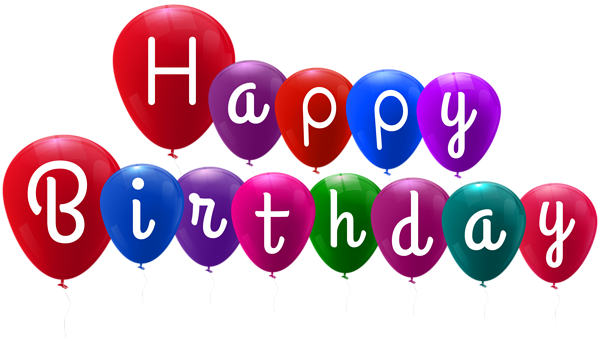 Happy Birthday Foil Balloon Celebration Transparent PNG
