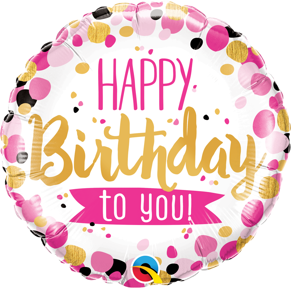 Happy Birthday Foil Balloon PNG Photos
