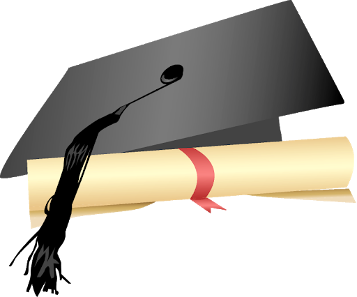 Happy Graduation Hat Transparent File