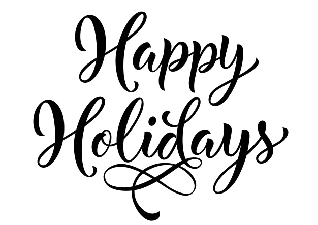 Happy Holidays PNG Clipart Background
