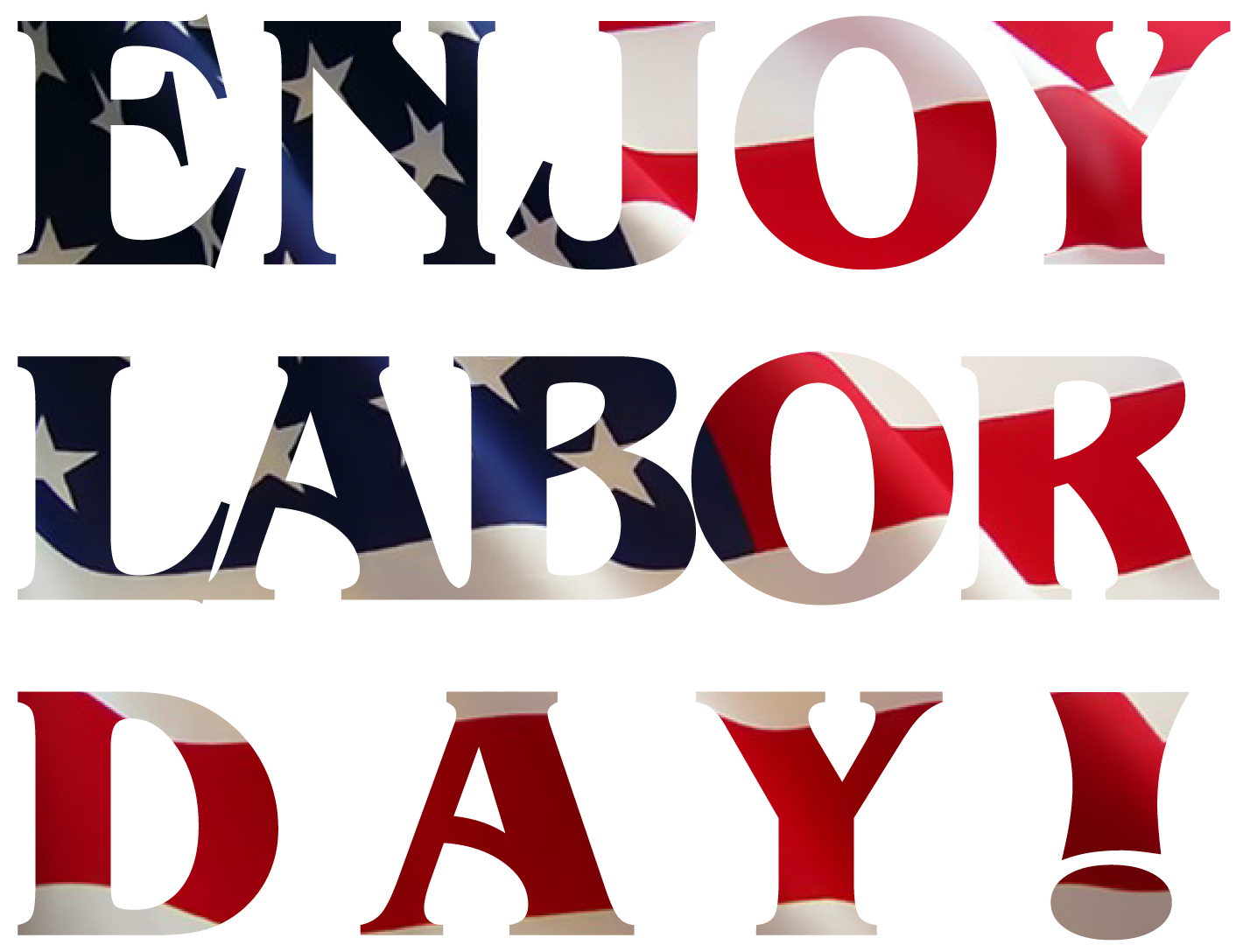 Happy Labor Day PNG Clipart Background