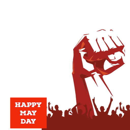 Happy Labor Day Transparent Background
