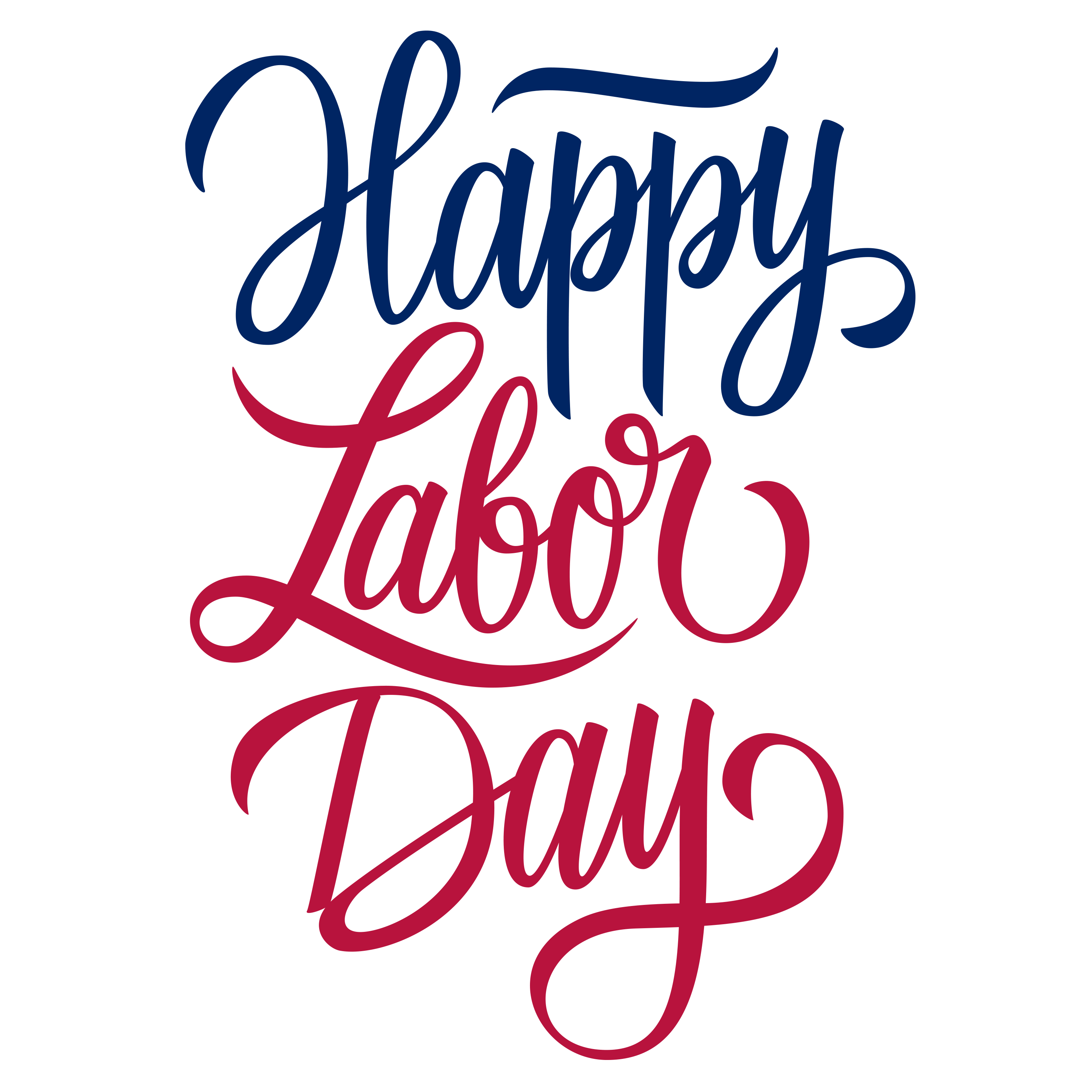 Happy Labor Day Transparent Image