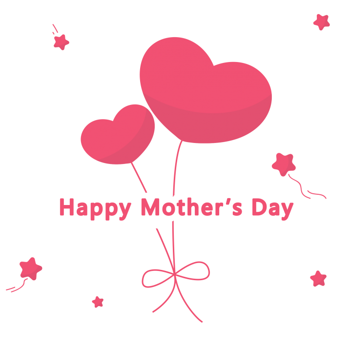 Happy Mothers Day Text PNG Clipart Background
