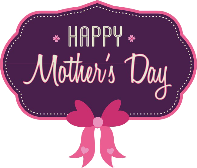 Happy Mothers Day Text PNG HD Quality