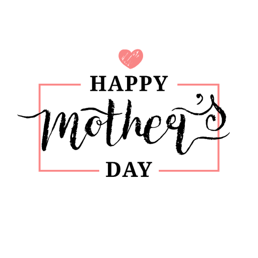 Happy Mothers Day Text PNG Pic Background