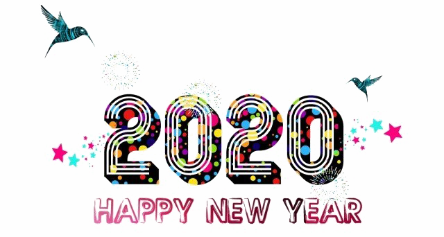 Happy New Year Transparent Background