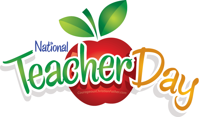 Happy Teachers Day PNG Background