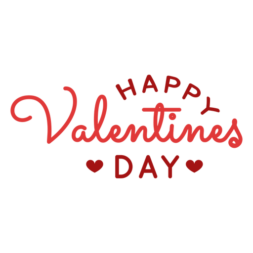 Happy Valentines Day Transparent Free PNG