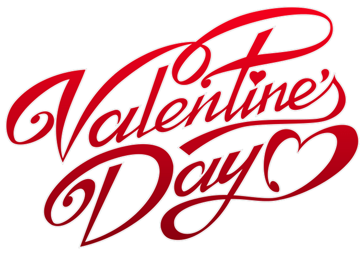 Happy Valentines Day Word Transparent PNG