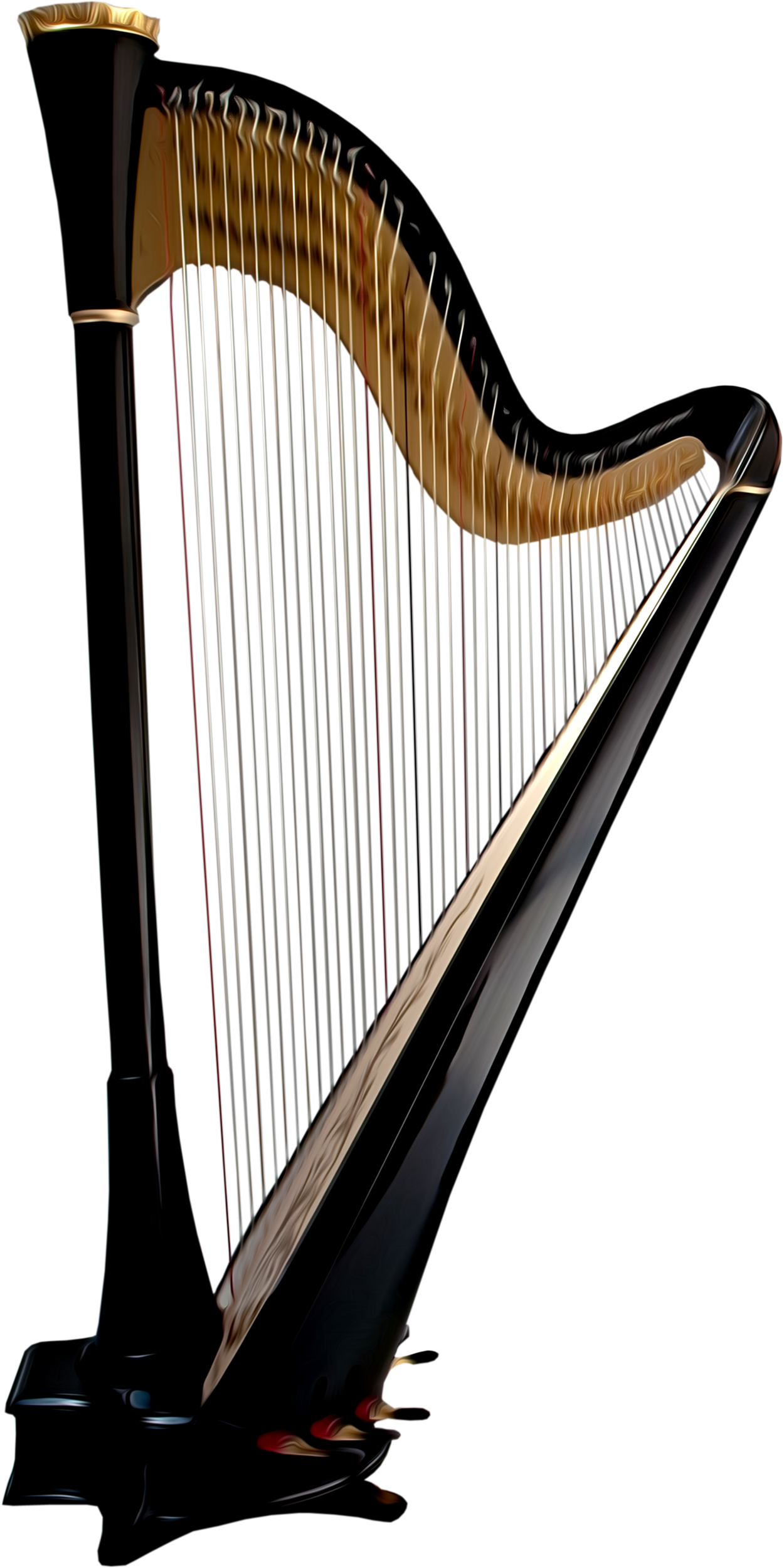 Harp Instrument Download Free PNG