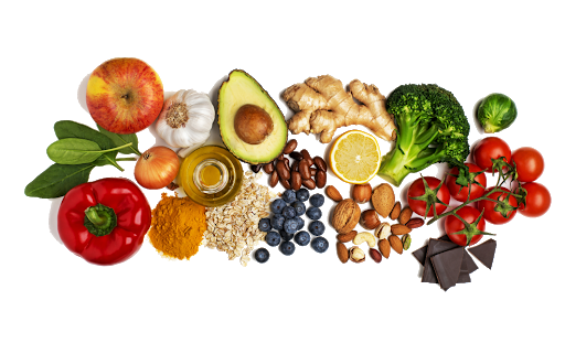 Healthy Food PNG Background