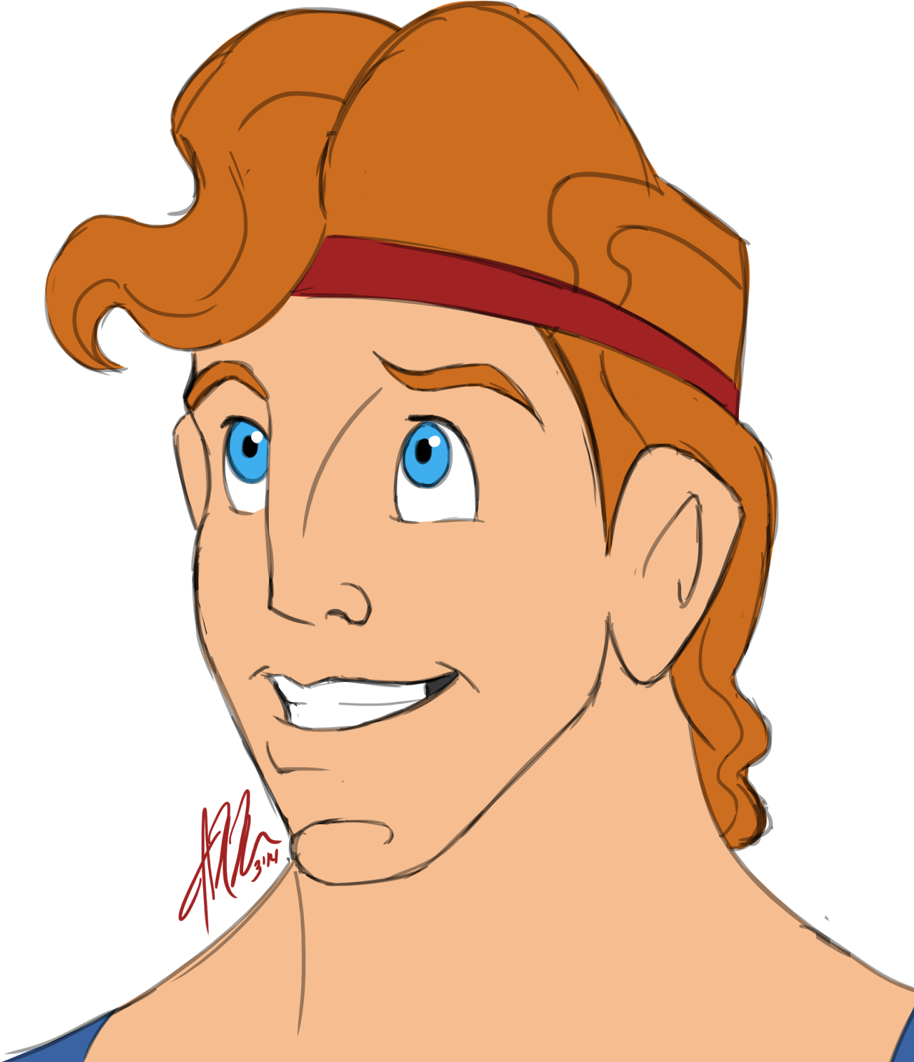 Hercules Vector Background PNG Image
