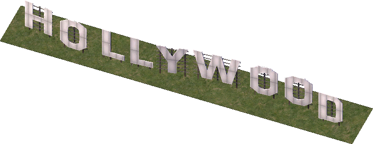 Hollywood Sign PNG Images HD