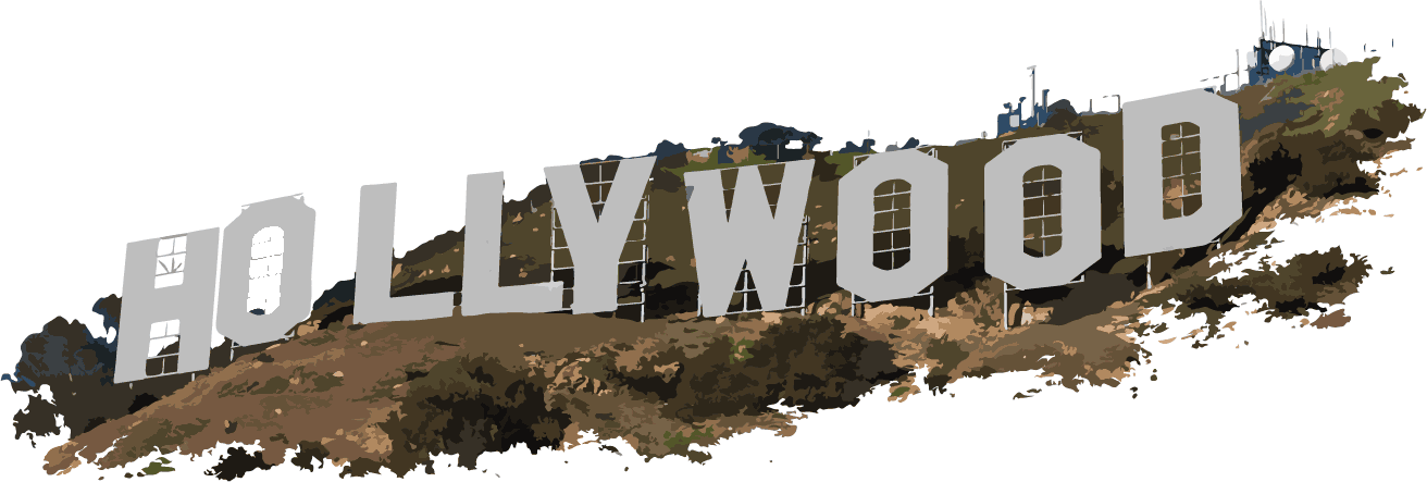 Hollywood Sign Transparent Image