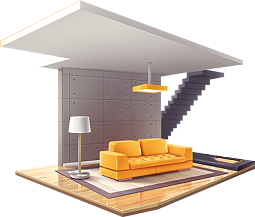 Home Interior Design PNG Clipart Background