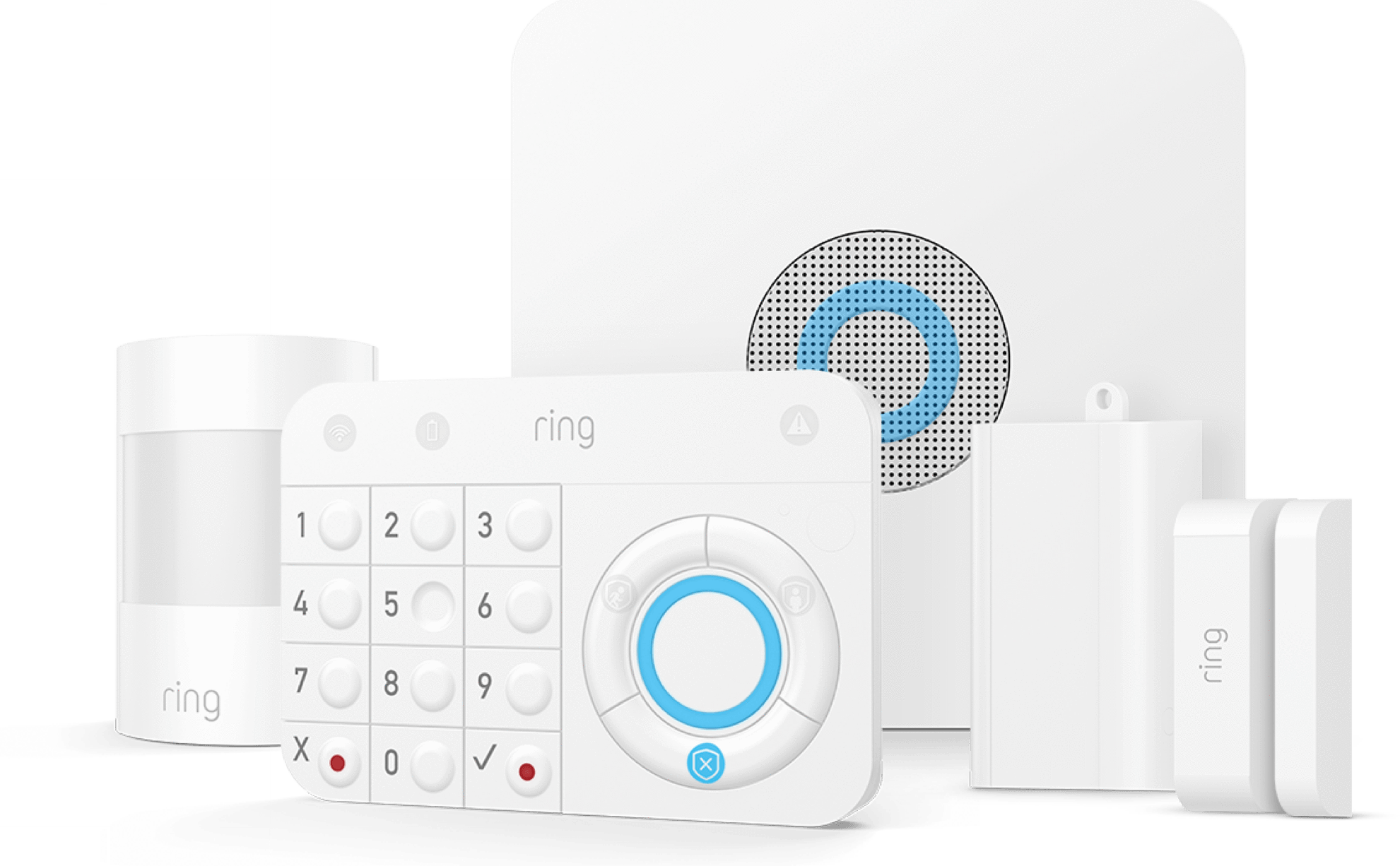 Home Security System Background PNG Image