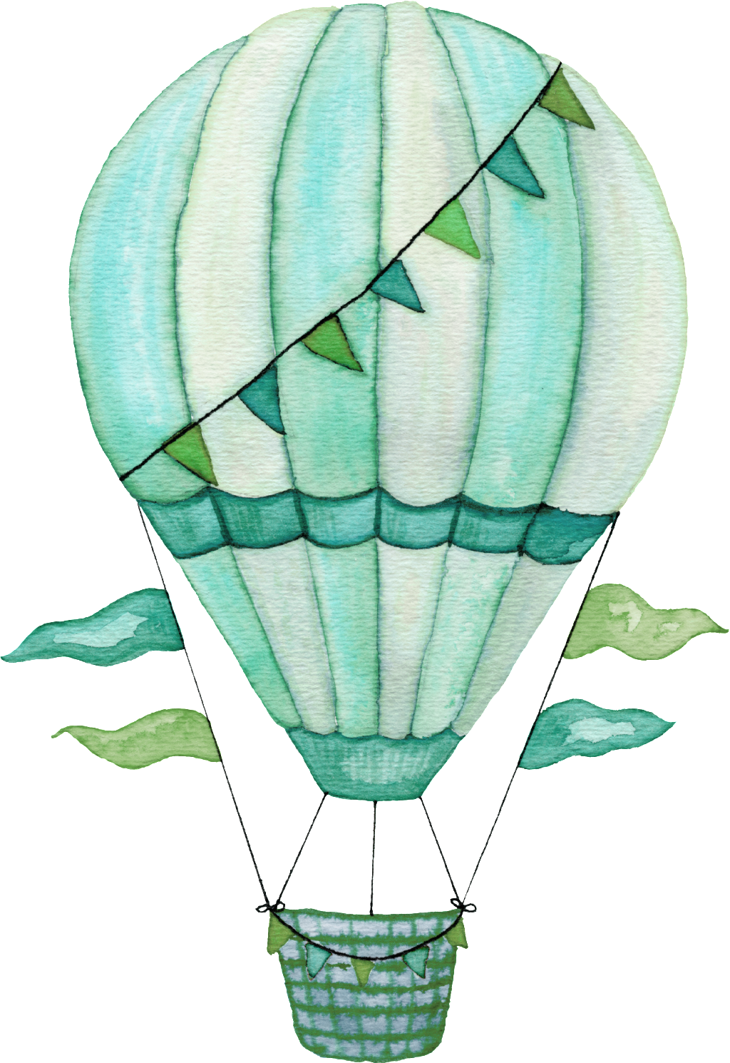 Hot Air Balloon Free PNG