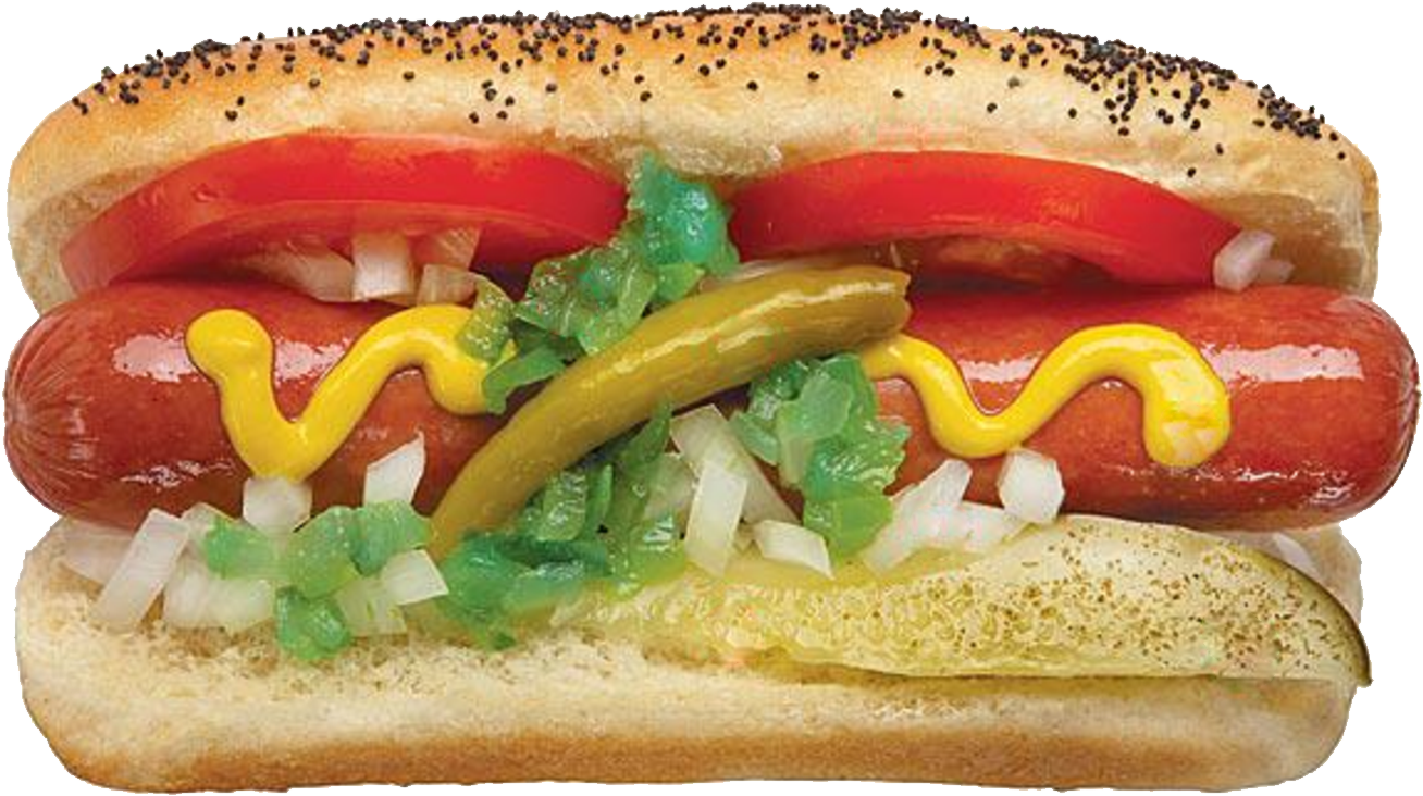 Hot Dog PNG Clipart Background