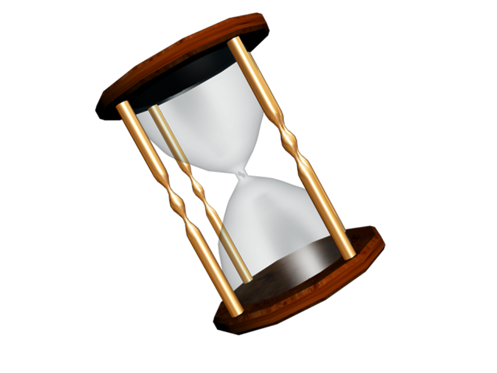Hourglass Background PNG Image