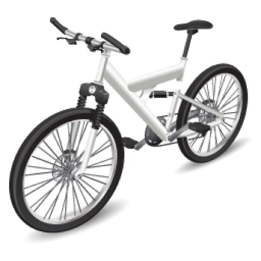 Hybrid Bike Transparent Free PNG