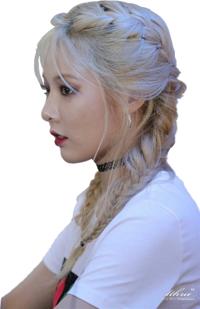 Hyuna Singer Transparent Background