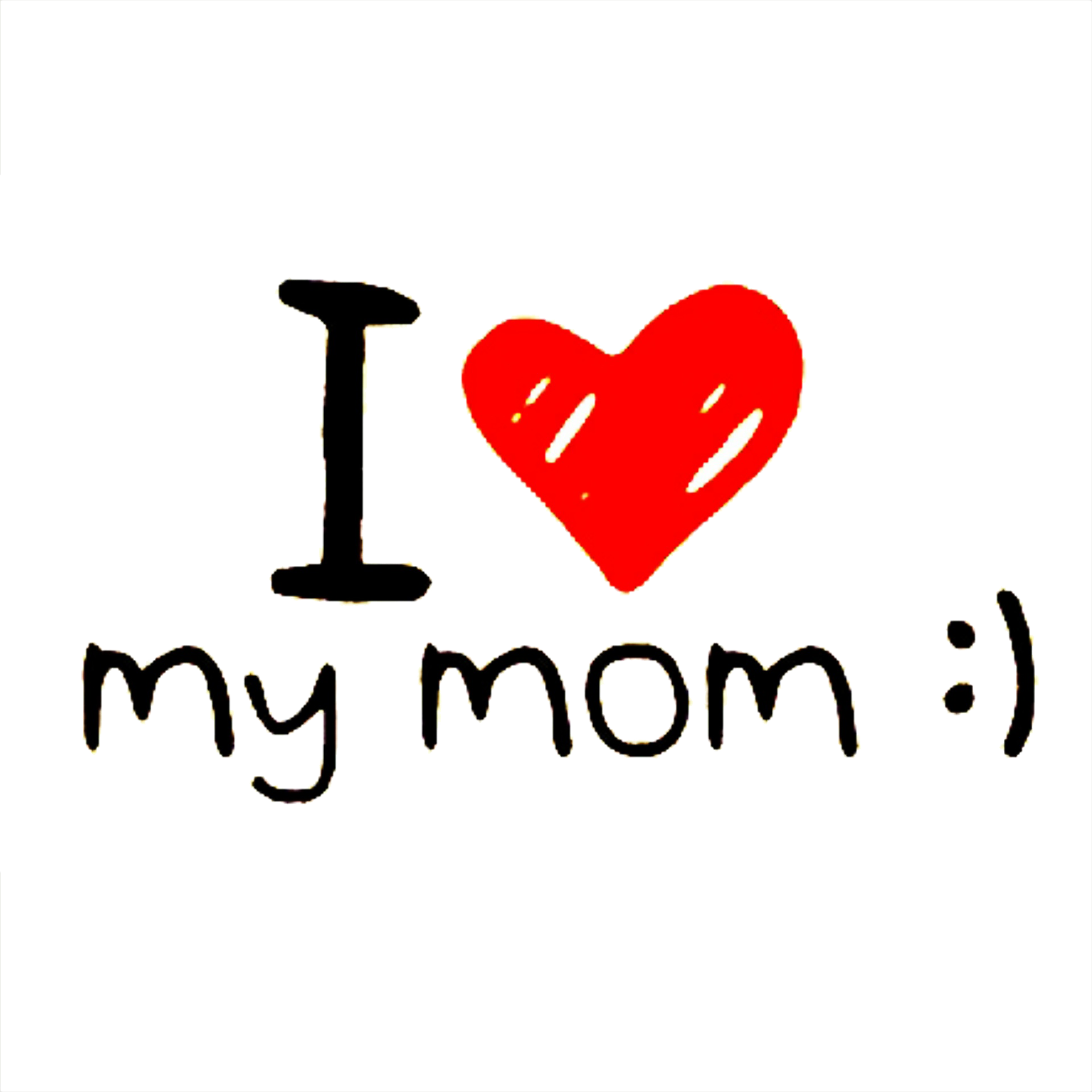 I Love You Mom Download Free PNG