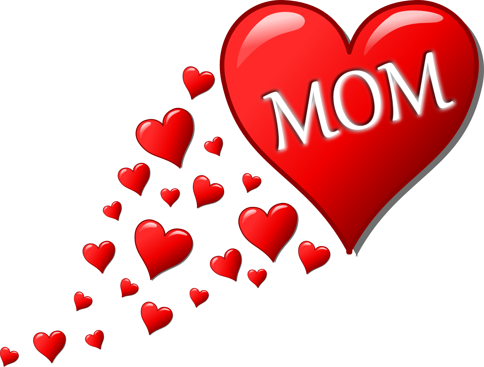 I Love You Mom PNG Images HD