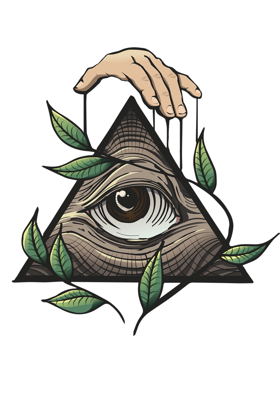 Illuminati Background PNG Image