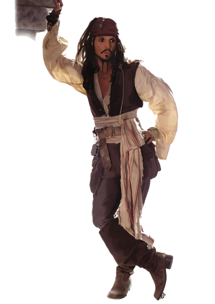 Jack Sparrow Transparent Free PNG