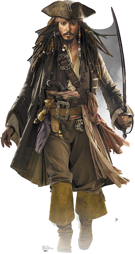 Jack Sparrow Transparent PNG