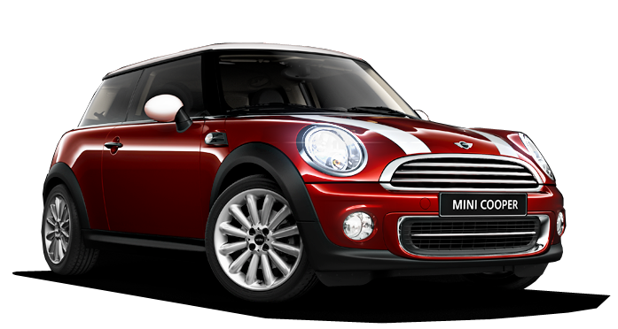 Mini Cooper Red Car PNG Clipart Background