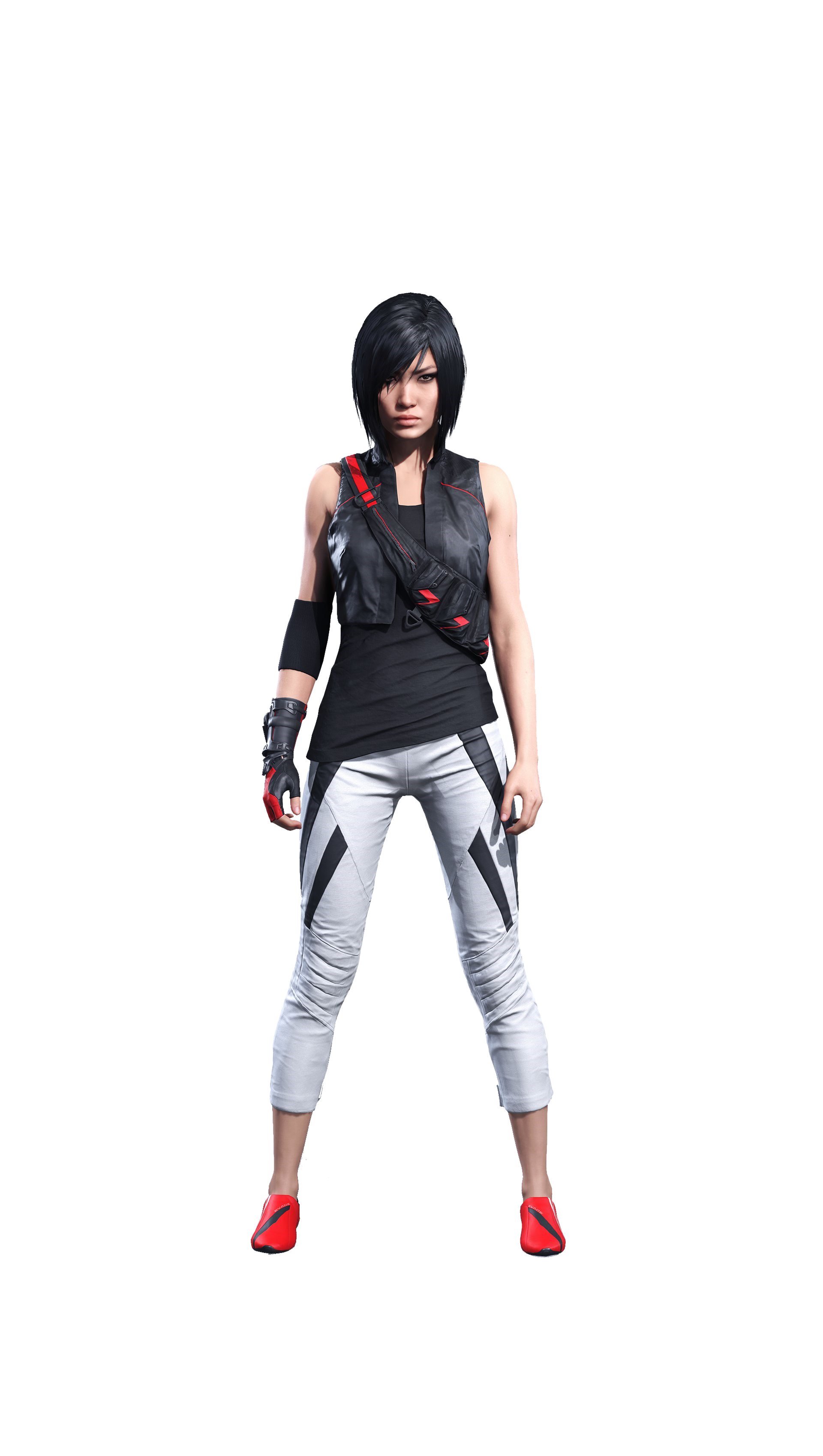 Mirrors Edge Character Download Free PNG