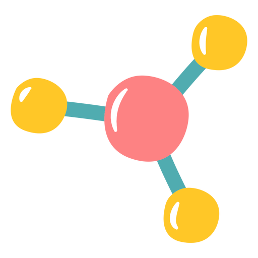 Molecules PNG Background
