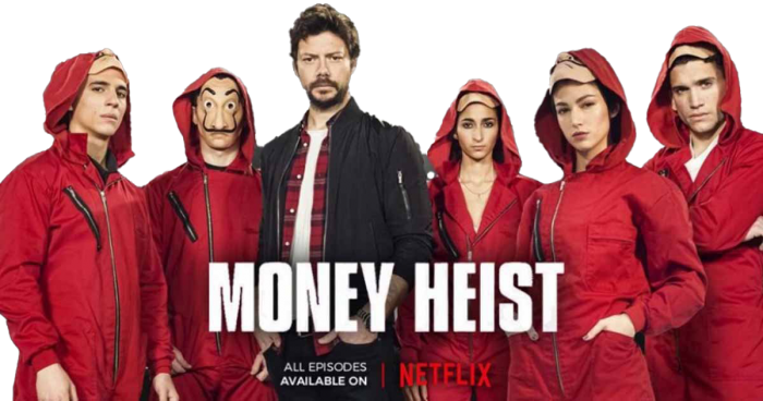 Money Heist TV Series Transparent Image