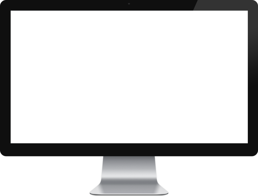 Monitor LCD Transparent PNG