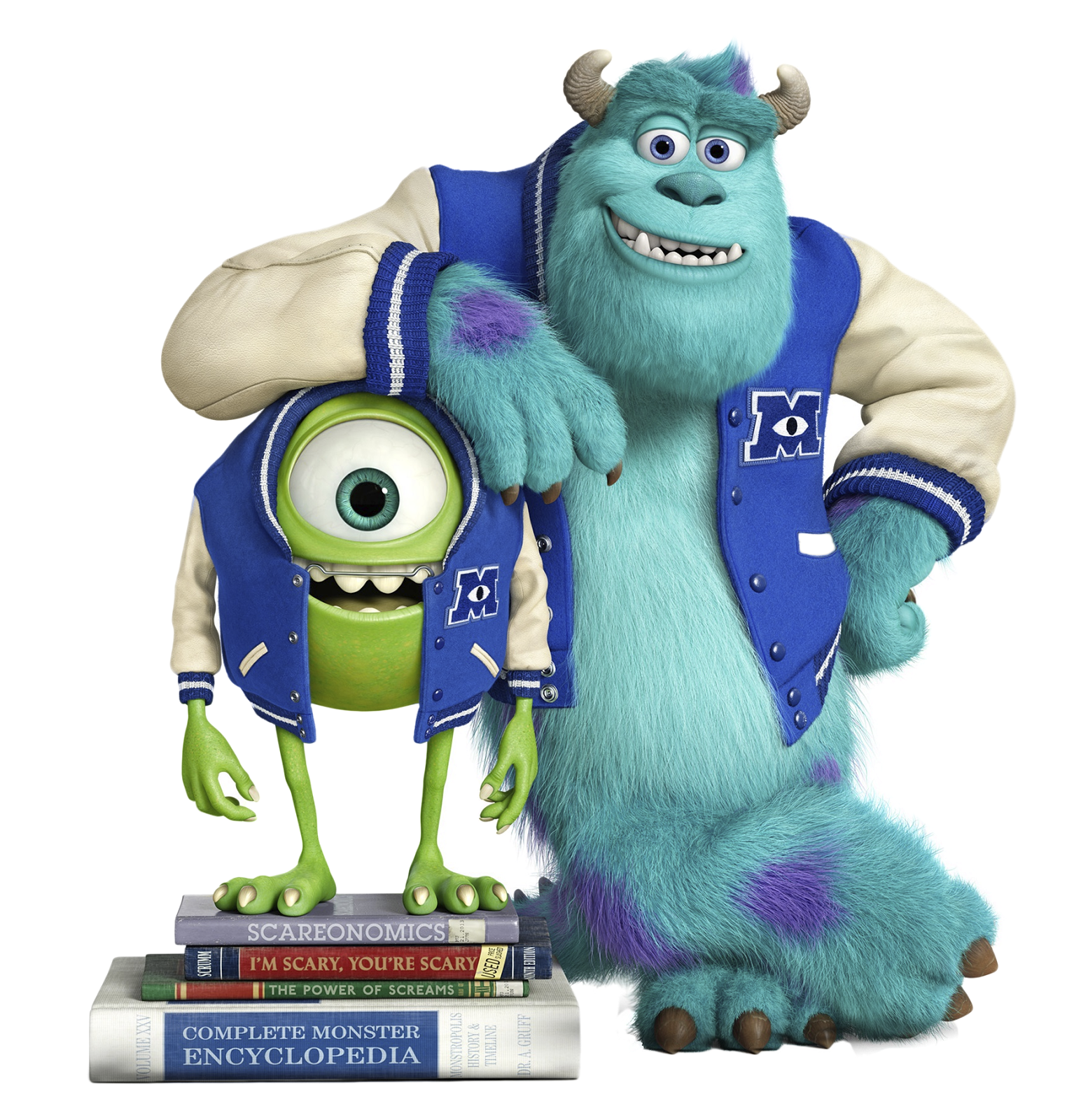 Monsters University Character Background PNG Image